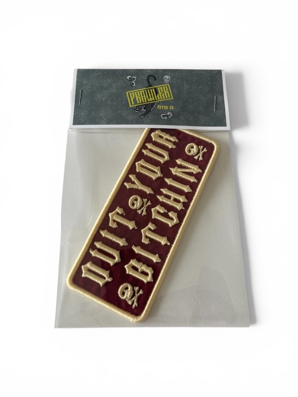 Quit Your Bitchin' — Embroidered Patch