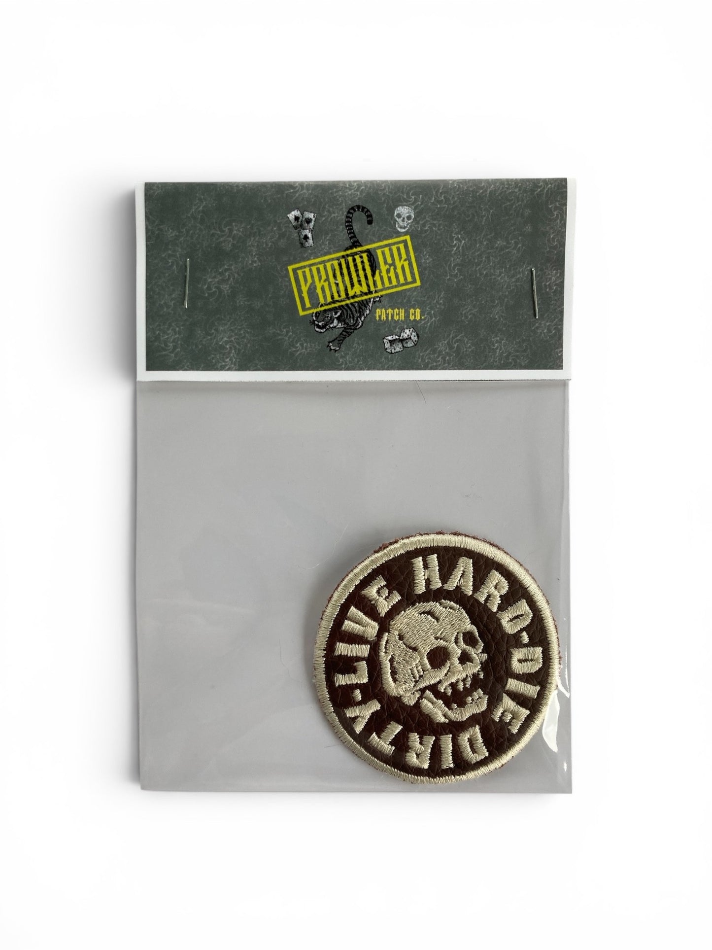 Live Hard Die Dirty — Embroidered Patch