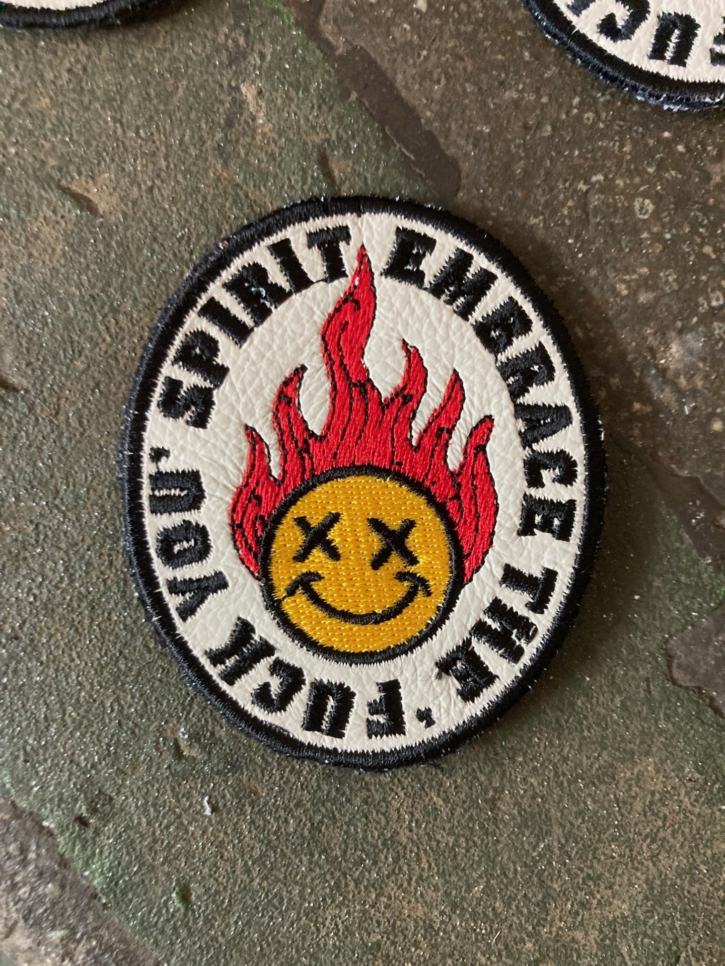 Embrace The F*ck You Spirit — Leather Patch