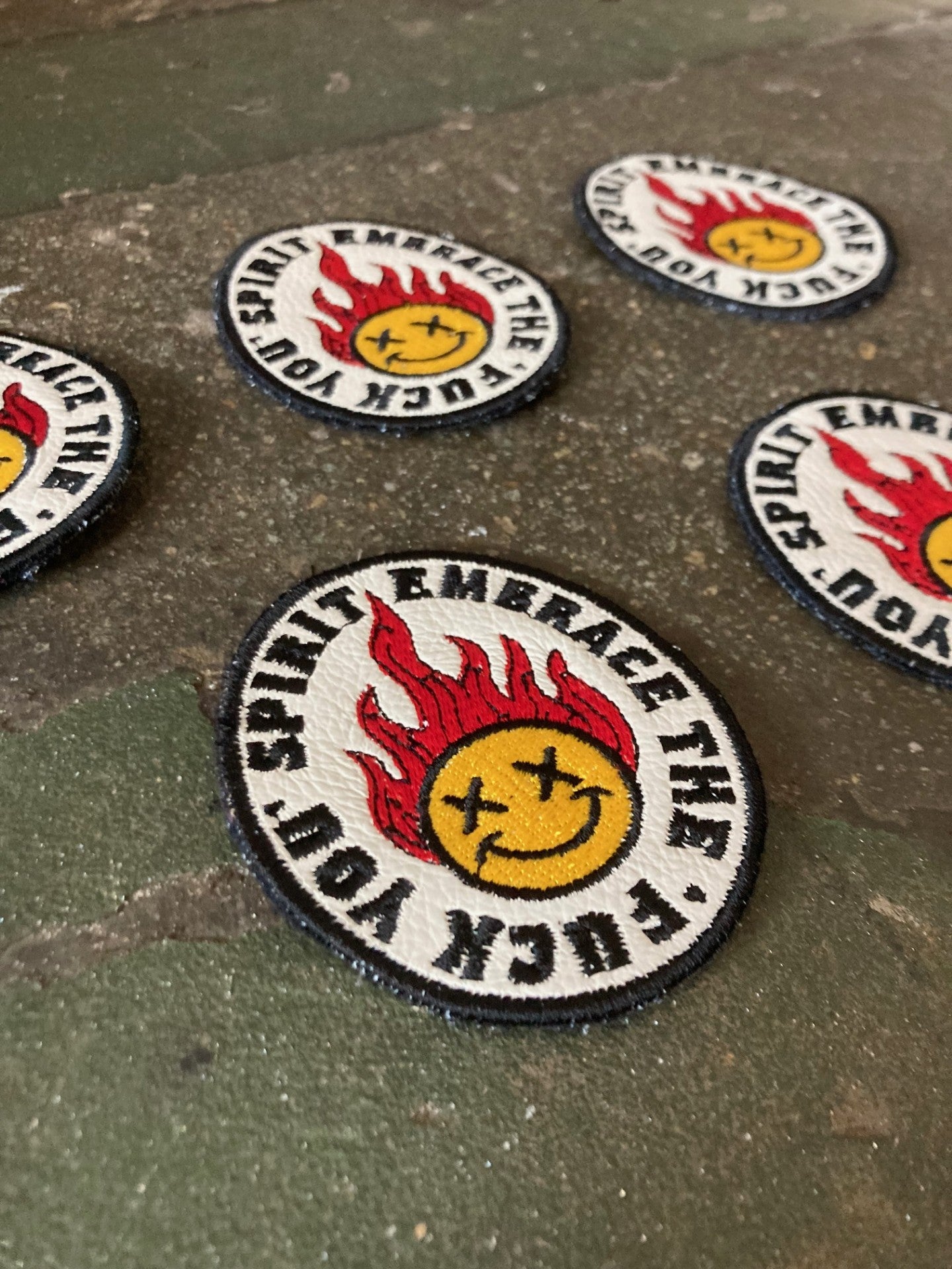 Embrace The F*ck You Spirit — Leather Patch