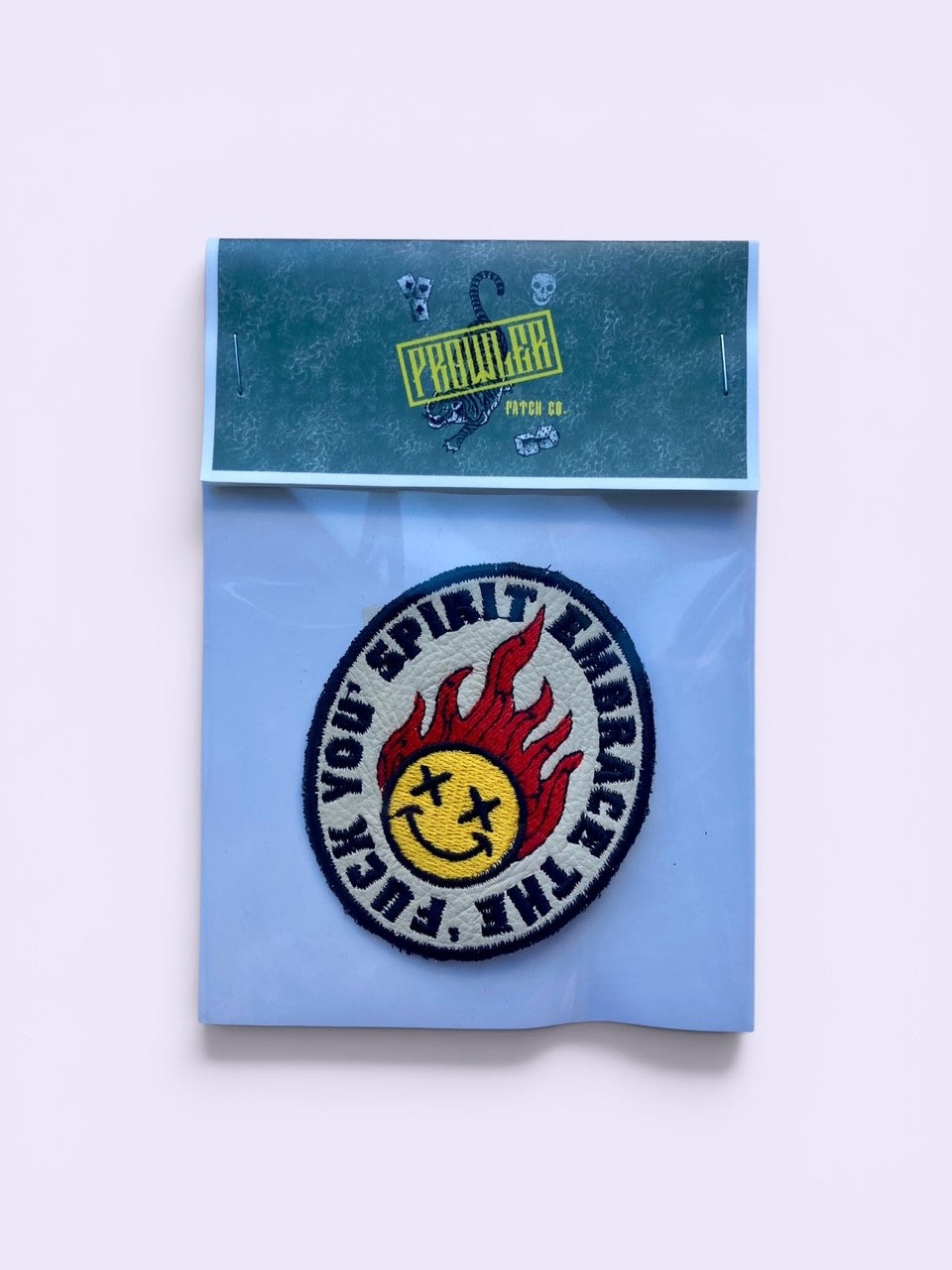 Embrace The F*ck You Spirit — Leather Patch