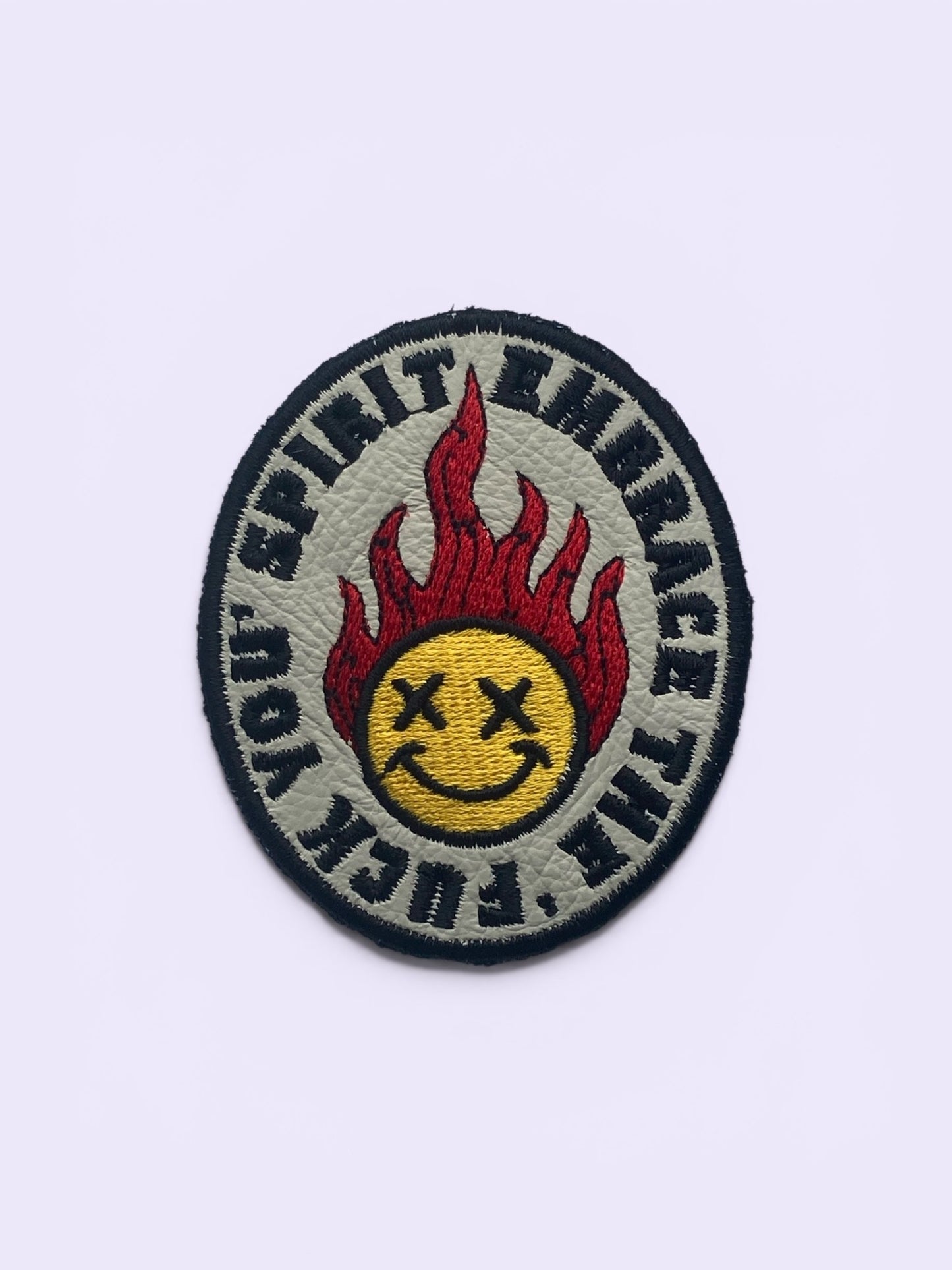 Embrace The F*ck You Spirit — Leather Patch
